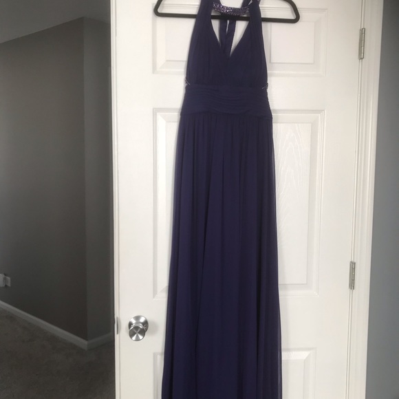 Cache Open Back With Beaded Straps Dress - Picture 1 of 11